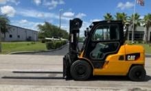 CATERPILLER FORKLIFT MODEL PD11000, DIESEL, APPROX MAX CAPACITY 10,680LBS, MAX HEIGHT 189in, TILT...