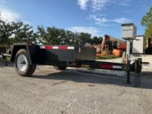 2018 ZIERKE BUILT 120 GALLON FUEL TRAILER, GVWR 6000LBS