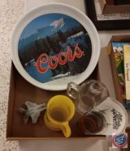 Cups and Coors platter