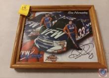 Ron Hornady signed poster in frame
