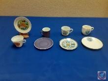 (4) small collector teacups and saucers Medora North Dakota, New Orleans louisiana, Statute of