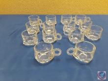(14) clear cups