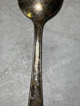 Group of International Silver Co Dessert Spoons from King Cole Restaurant
