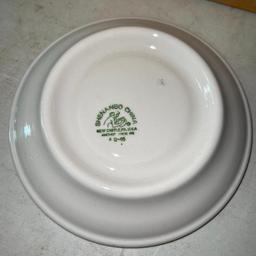 Partial Box of Anchor Hocking Shenango China Saucers for King Cole Restaurant