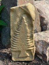 Leaf Imprint Stone