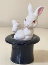 Vintage Ceramic Rabbit on Hat