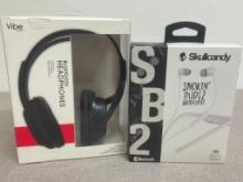 Set of Headphones and Ear Buds - New in Box