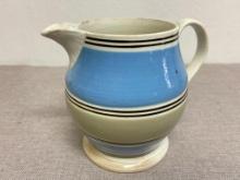 Antique Mochaware Pitcher