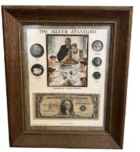 Framed Currency “The Silver Standard"� From The