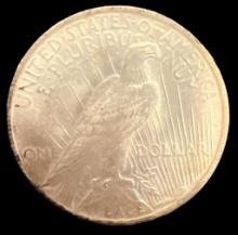 1923 Peace Dollar--No Mint Mark