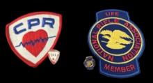 CPR Patch and Pin, NRA Patch and Pin