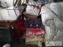 Blankets Quilts and Purse