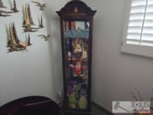 Vintage Wooden Courvoisier Cognac Display Cabinet