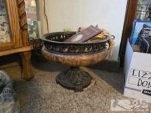 Decorative Bowl and Thomas Kinkade Holy Bible
