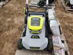 Union Electronic Wall Safe, Pittsburgh Remote Controlled Electric Hoist, Ryobi 40V HP Lawn Mower