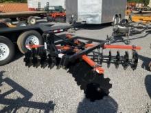 UNUSED IND. AMERICA 7' 3PT DISC HARROW X1824