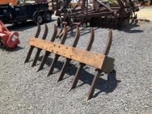 7' DOZER ROOT RAKE