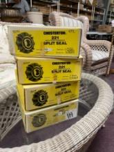 Chesterton split seal bearings 4 boxes