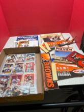 Cleveland Browns related items cards pennants magazines etc.