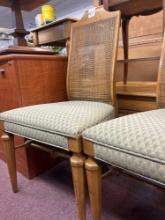 wicker back chairs