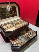 Super quality jewelry box top tray lifts for more storage with jewelry
