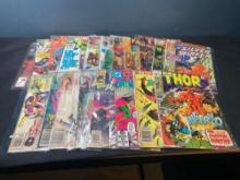 Marvel and DC comic books