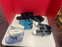 children?s Adidas and Nike soccer cleats Michael Kors shoes and Elsa frozen boots