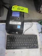 Go Dex Oil Sticker Imprinter w/ Keyboard