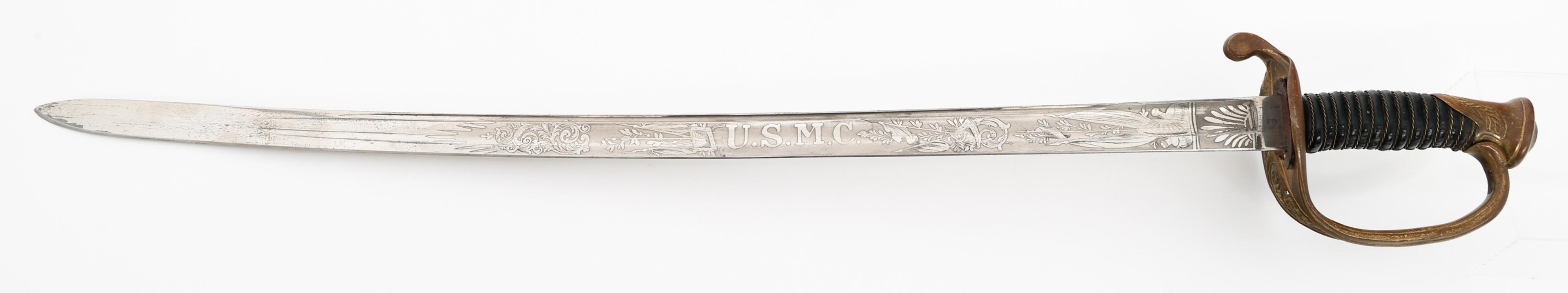 M1859 USMC NCO SWORD WITH SCABBARD