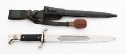 WWII GERMAN FIREMAN K98 DEDICATION BAYONET