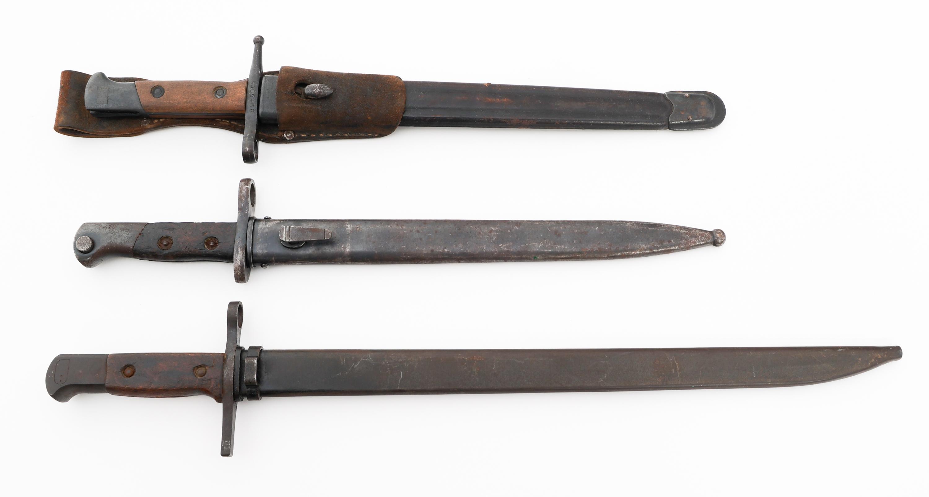 WWI - WWII WORLD MILITARY BAYONETS