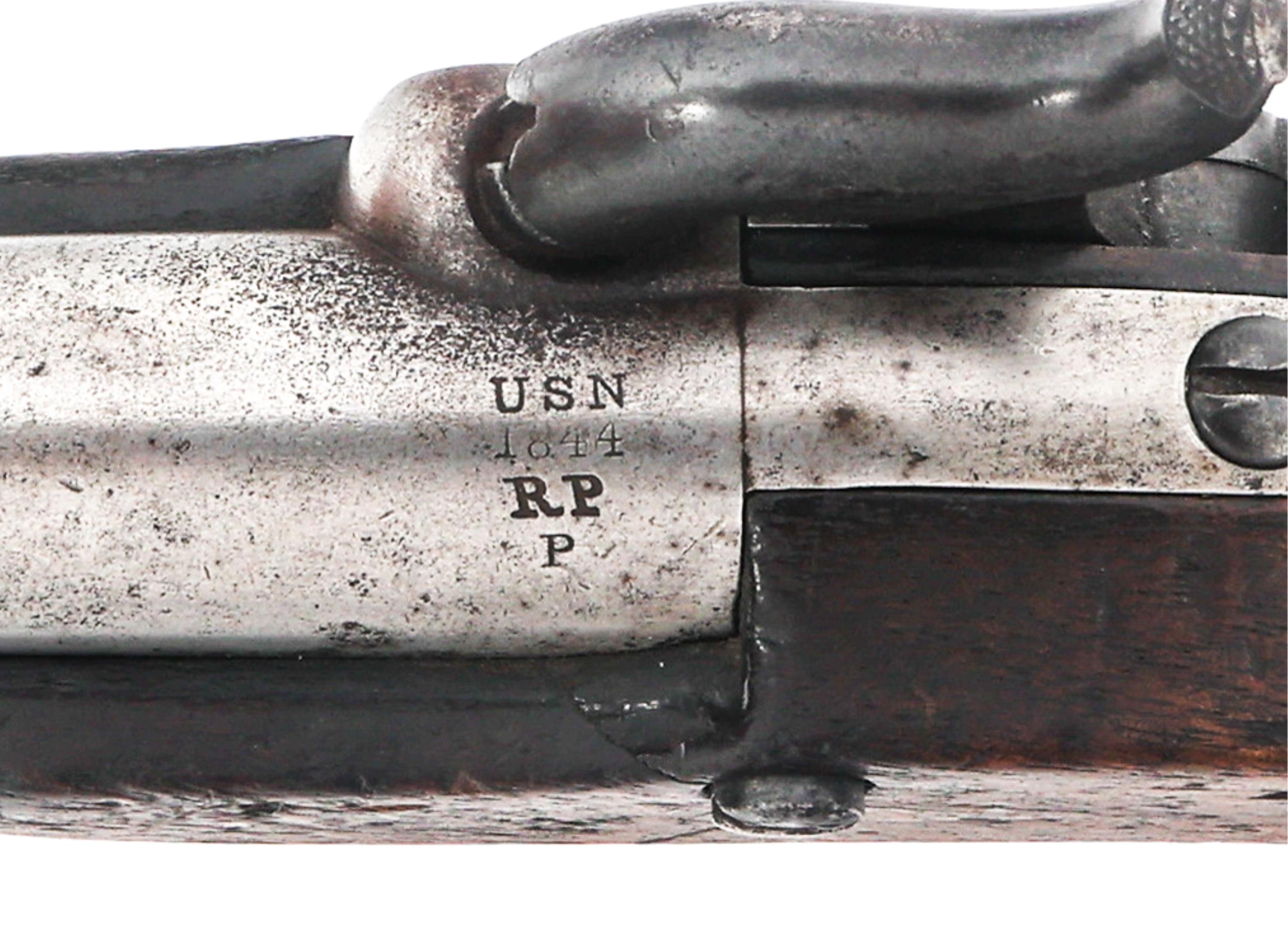 1844 N.P. AMES 1842 .54 CAL NAVY PERCUSSION PISTOL