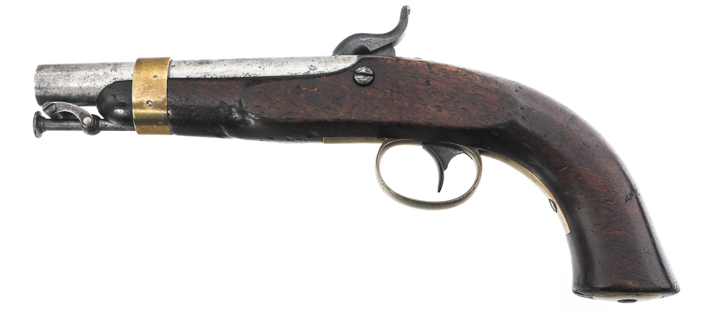 1844 N.P. AMES 1842 .54 CAL NAVY PERCUSSION PISTOL