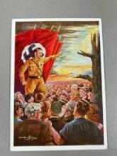 Nazi German Propaganda Postcard 1932 Adolf Hitler - Awakening of the nation
