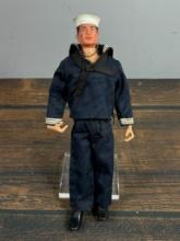 Vintage 1964 Hasbro GI Joe US Navy Sailor Action Figure