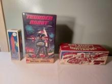 3 Reproduction Collector Space Toys
