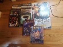 Assortment of Spectrum & Marvel Books