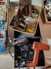 Duel Electric Weller, Electric Staple Gun 2 Hand Held Staplers and Staples