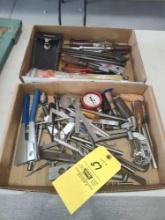 2 Flats Of Tools Cutter, wrench,