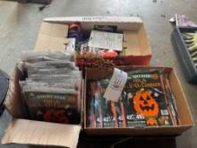 Halloween Carving Kits, Jack-o-Lantern Leaf Bags