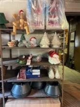 Christmas Lights, Tree Skirts, Decor, Pots, Merrymakers Christmas Figures