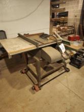 Table Saw and Joinner Combo Item - Located in Walkout Basement Bring help to load