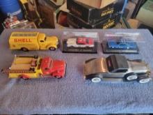 2 First Gear Shell Oil Gas Trucks 2 Legends of Racing Cars
