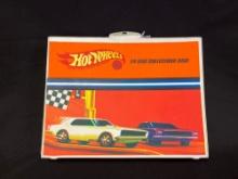 24 Car Hot Wheels Collectors Carrying Case from the 1960s