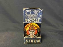 Vintage Fire Chief Bicycle Siren