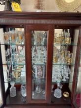 Glassware, Stemware, Serving Sets including Decanter, misc.