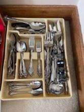 Assorted Stainless Silverware Sets