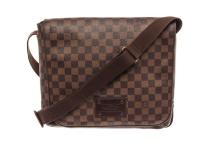 Louis Vuitton Brown Damier Ebene Brooklyn MM Messenger Bag