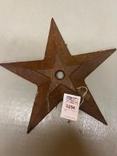 American large cast iron heavy building star