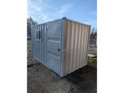 12' Container with Side Door & Window